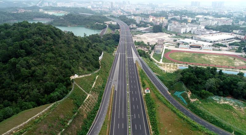 连接深圳境内所有高速 外环高速一期年内通车