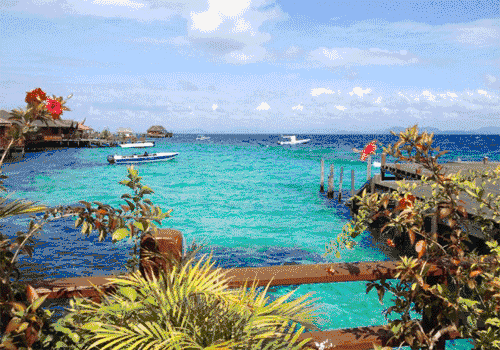 这里有马尔代夫一样美丽的海域 有法国一样的浪漫情调 有泰国一样的