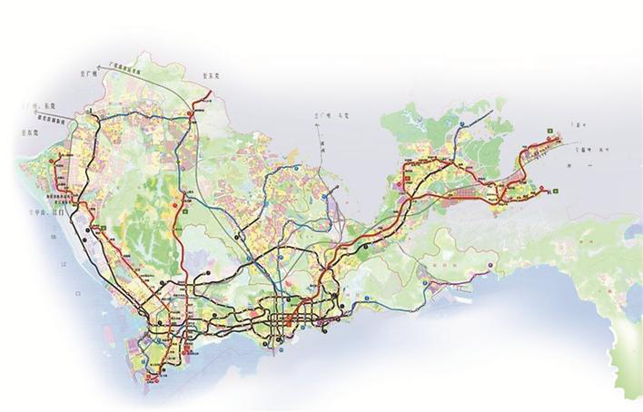 深圳地铁建设规划调整11条线路这两条线将对接东莞