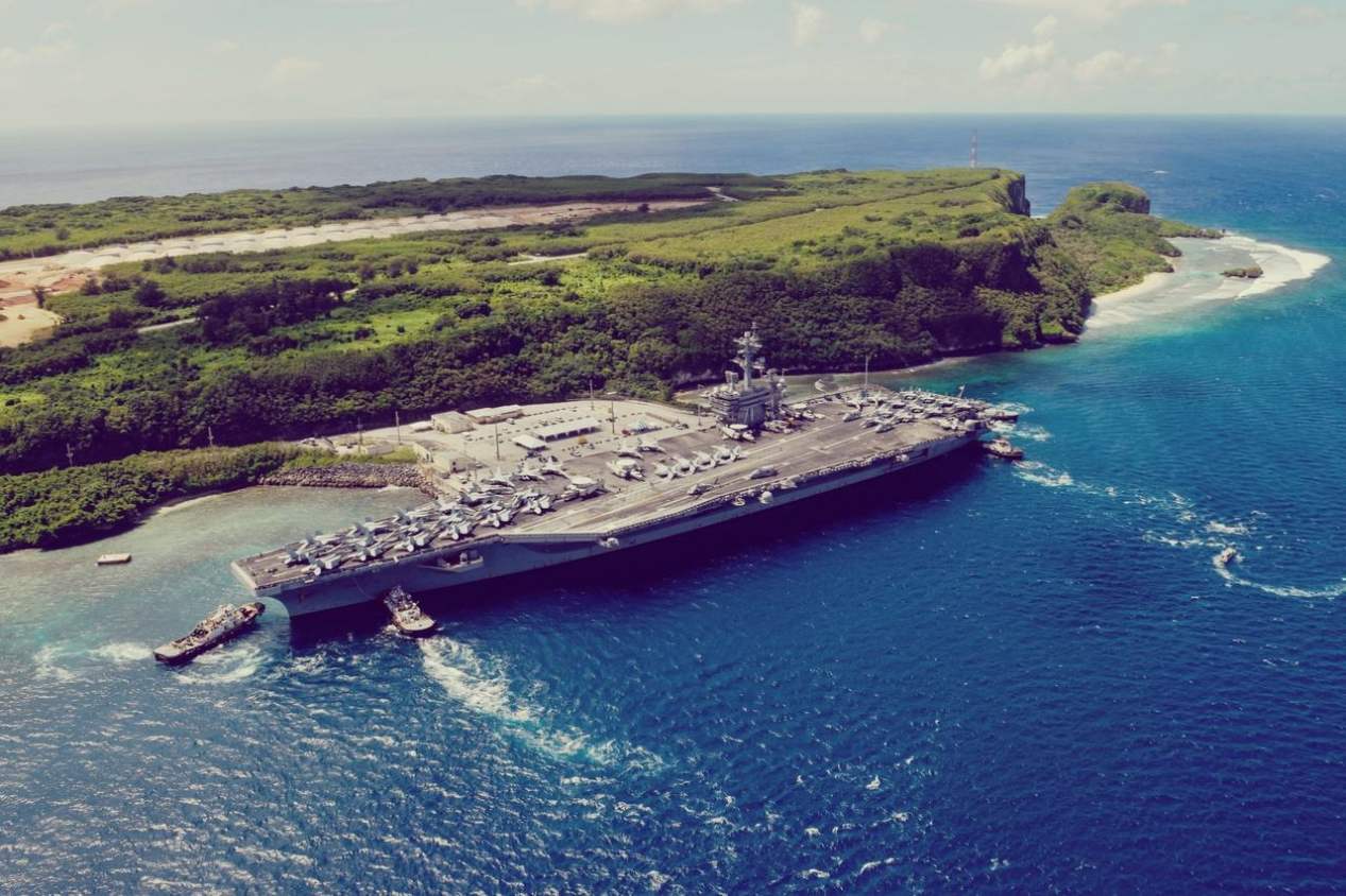 美军关岛基地成为美海军疫情"震中"