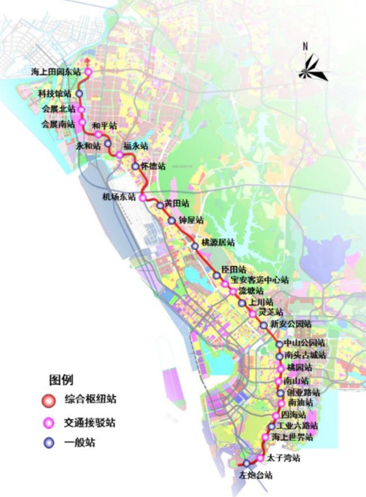 深圳地铁新规划:龙华将通五条地铁,11号线延至大剧院