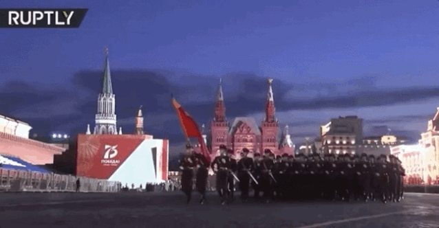 军事红场阅兵倒计时中国天团亮了