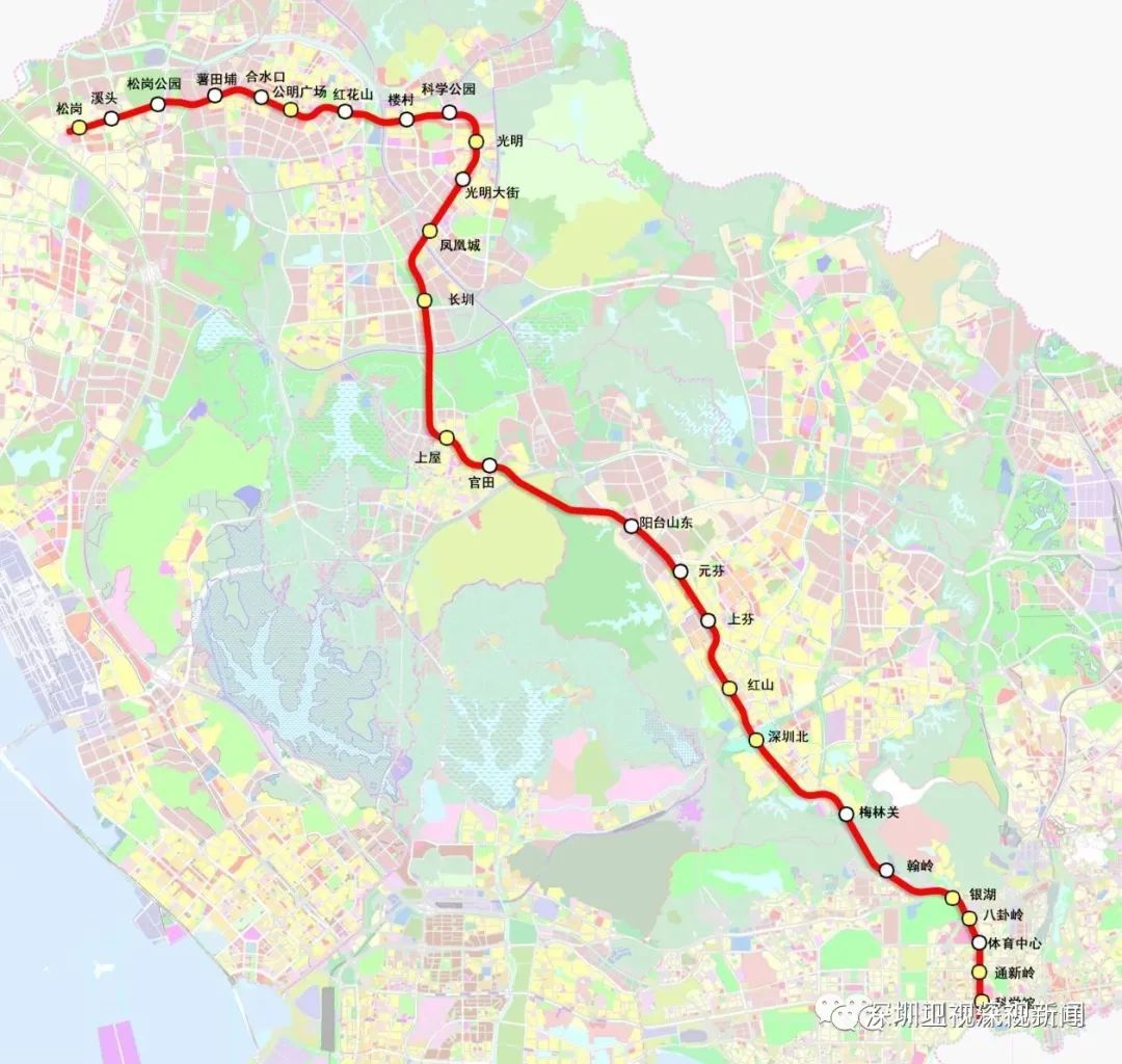 深圳地铁6,10号线通车